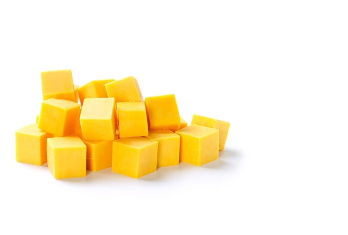 Cheese cubes