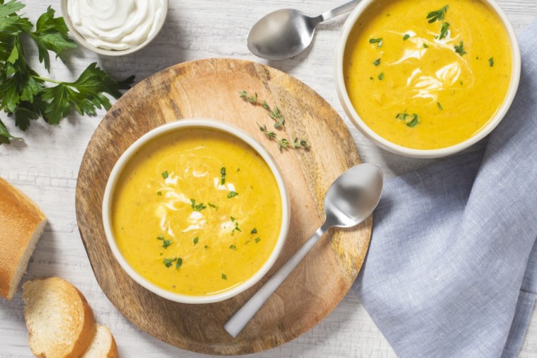 Potage d'automne aux légumes