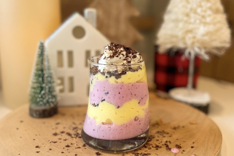 Cranberry White Chocolate Parfait