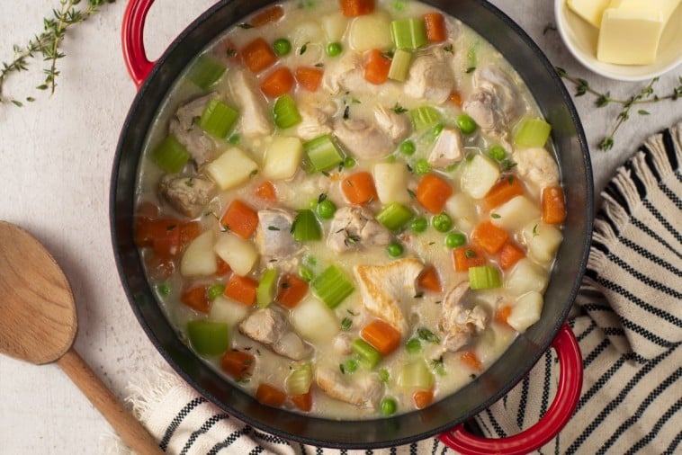 Ragoût au poulet fait maison