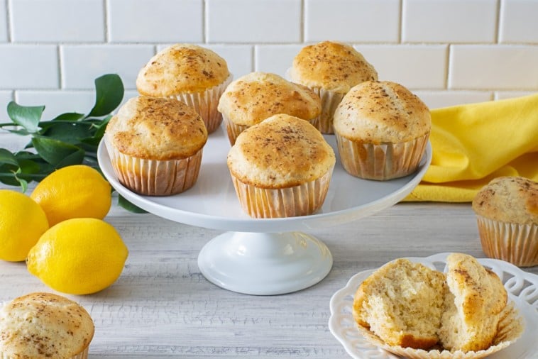 Muffins légers au citron