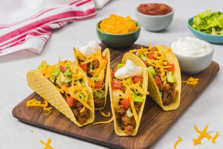 South of the Border Beef Tacos