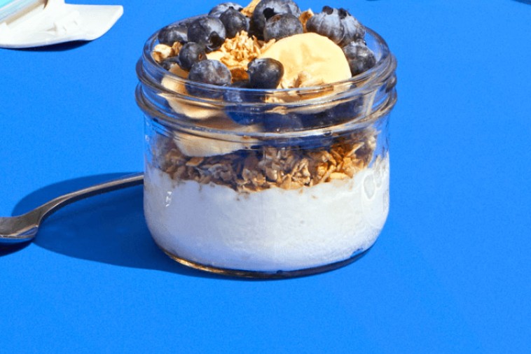 Simple Yogurt and Fruit Breakfast Bowl