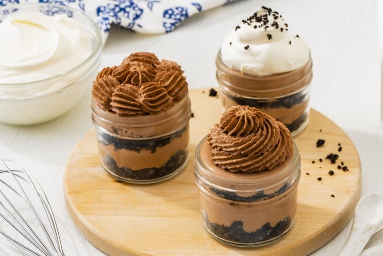 Mini Chocolate Cheesecake Trifle