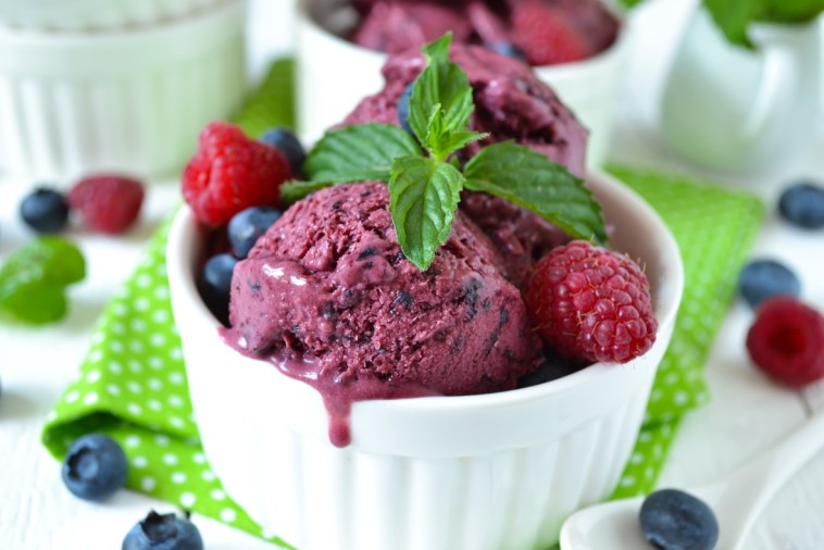 Fruity Frozen Yogurt