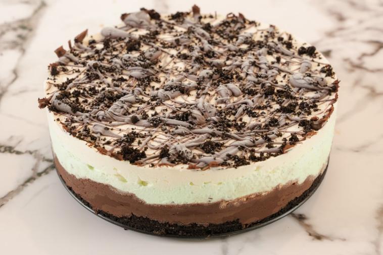 Grasshopper Ice Cream Cake