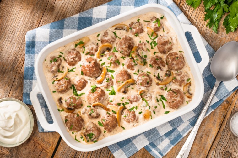 Stroganoff Meatballs 