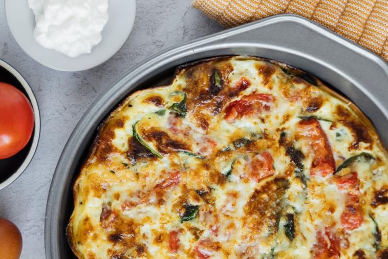 Tortilla Baked Eggs
