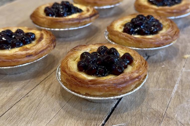 Brown Sugar Boba Egg Tarts