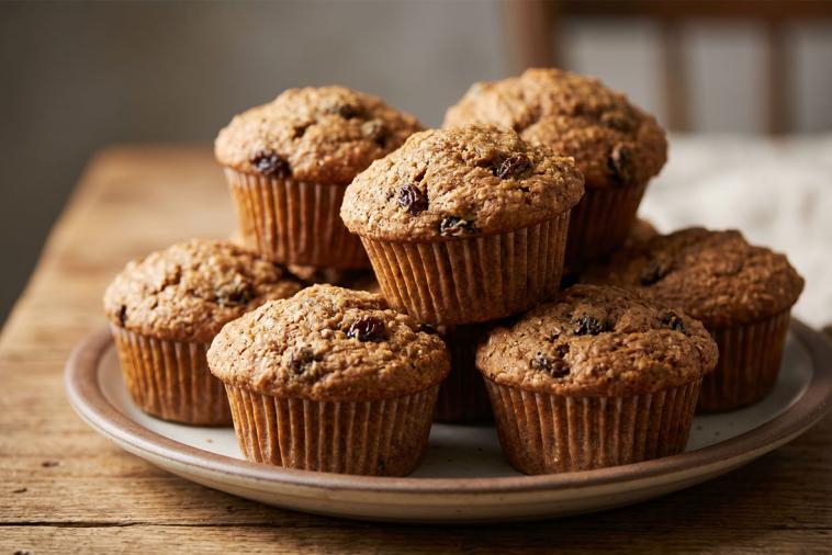 applesauce spice bran muffins
