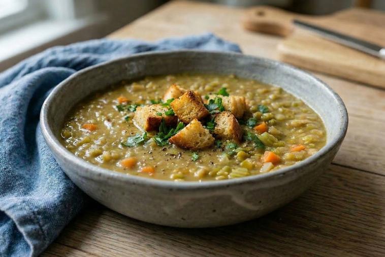 easy old fashioned split pea soup