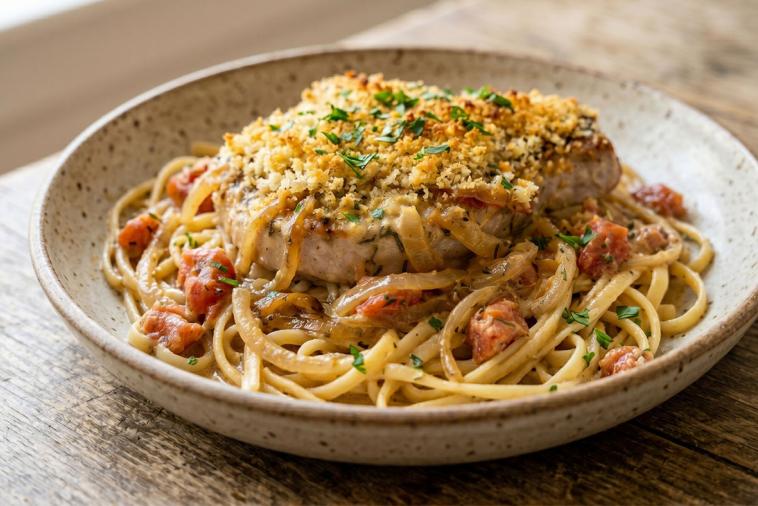 pork chop and onion casserole