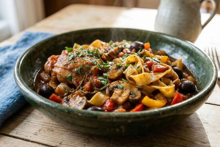 chicken cacciatore
