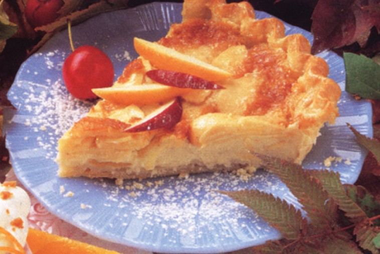 apple custard pie