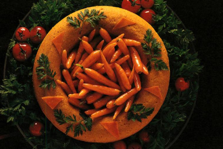 baked winter squash ring