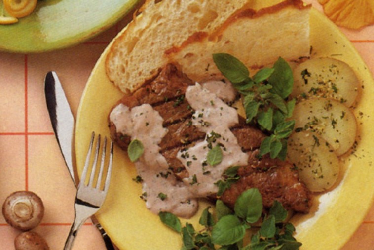 barbecued steak dijonnaise