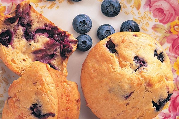blueberry muffins a la suisse