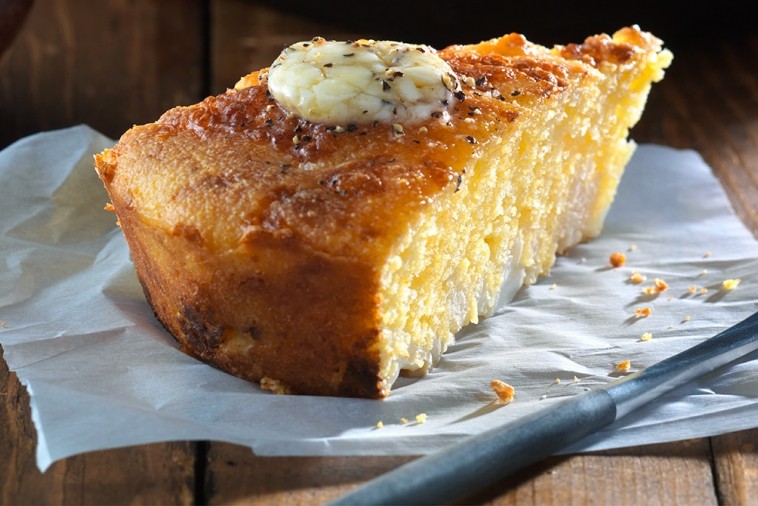 cheddar cauli skillet corn bread