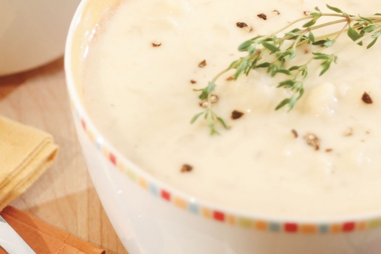 cheddar cauliflower and potato soup cooking club size cheddar cauliflower and potato soup cooking club size