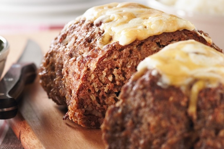 cheddar topped slow cooker meatloaf