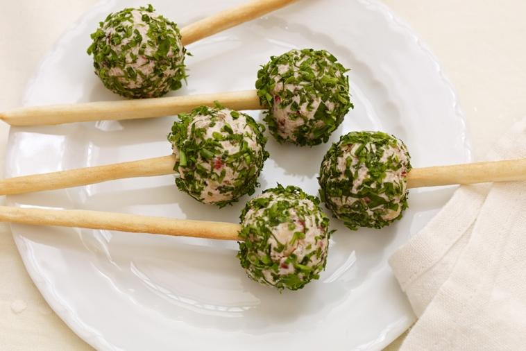 cheese ball pops with boursin r