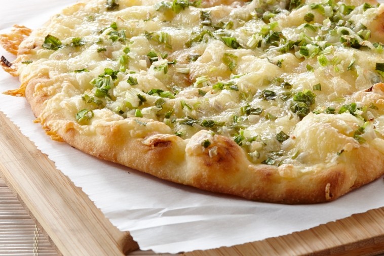 cheesy green onion pancake