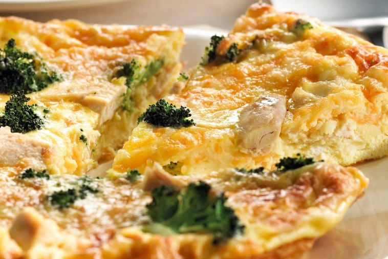 chicken broccoli and cheddar frittata