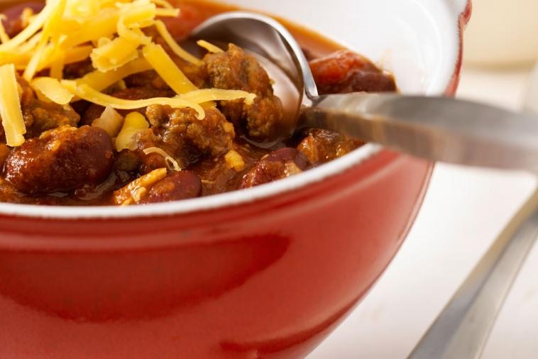 chili con carne cooking club size