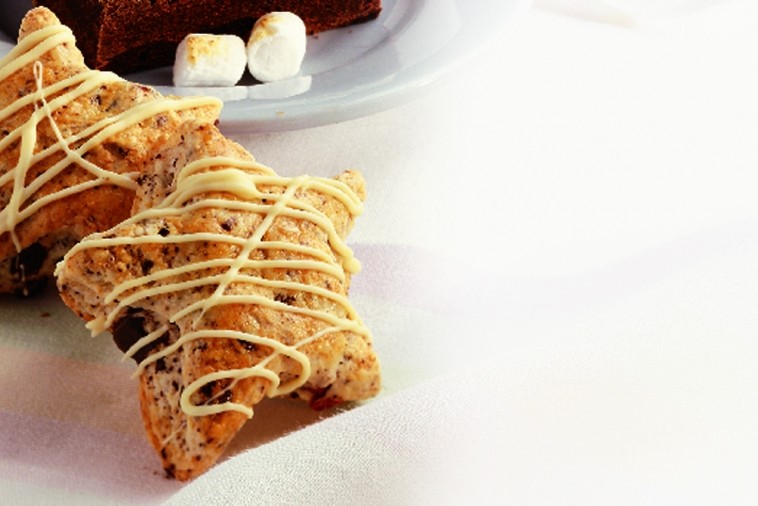 chocolate cranberry scones