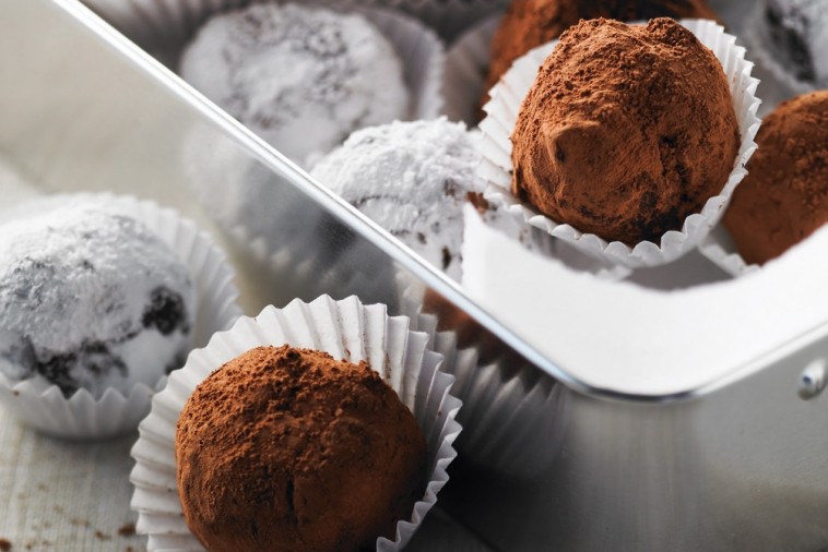 chocolate cream truffles