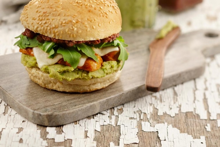 chorizo lima bean sandwich