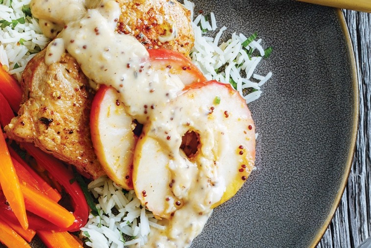 classic pork with apples classic pork with apples