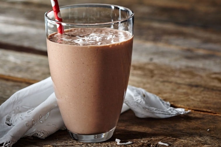 cocoa coconut banana smoothie