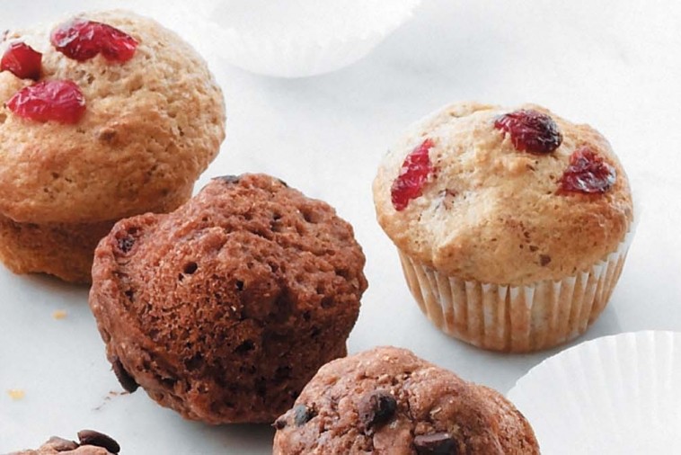 cranberry flax muffins