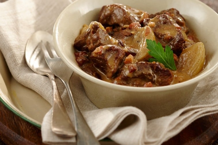 creamy beef and beer carbonnade