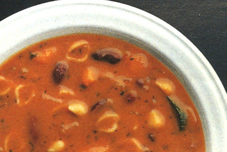 Creamy Minestrone Soup Canadian Goodness This version is made with cannellini beans, chicken stock, cabbage, potato, zucchini, carrots, plum tomatoes, and parmesan cheese. creamy minestrone soup