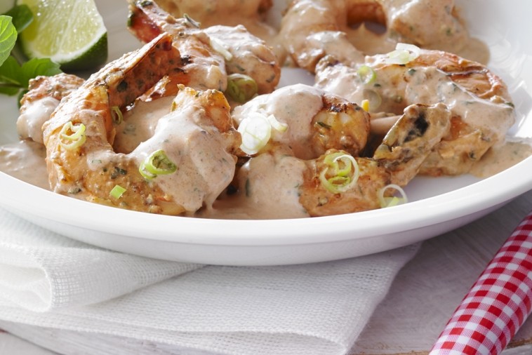 creamy tandoori style shrimp creamy tandoori style shrimp