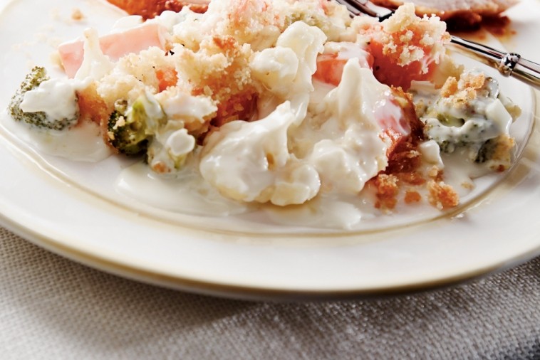 crispy topped vegetable casserole crispy topped vegetable casserole