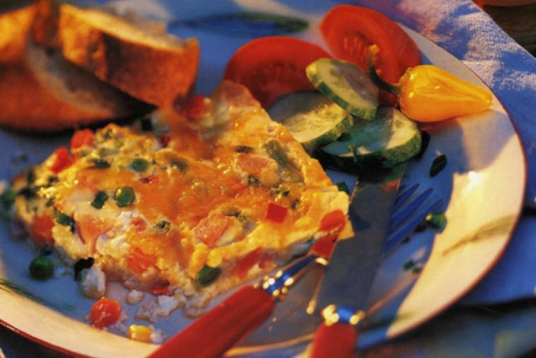 crustless country quiche
