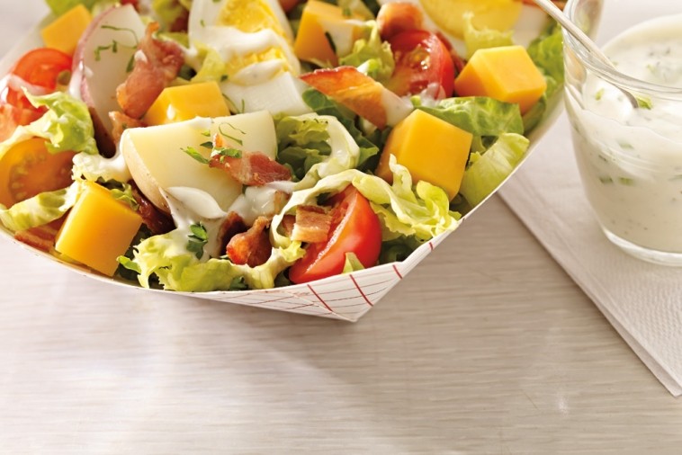 everyone s favourite potato and cheddar salad everyone s favourite potato and cheddar salad