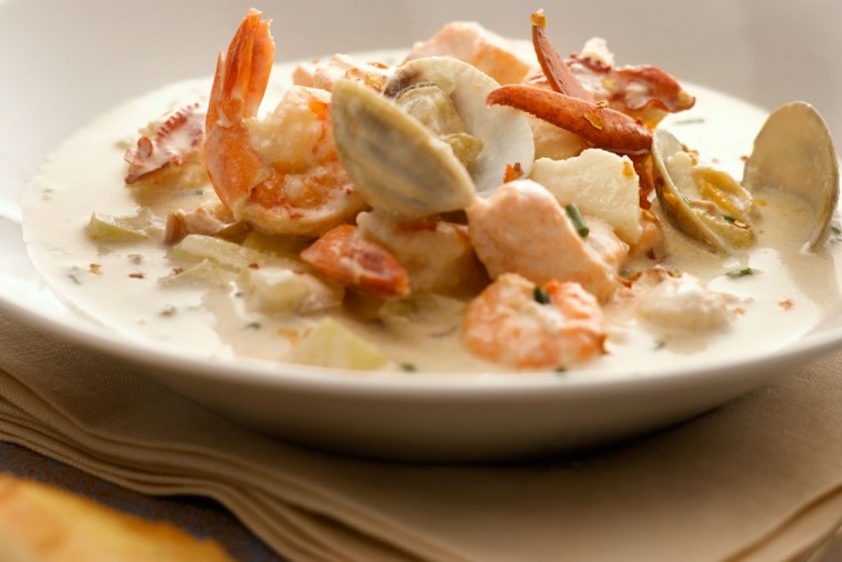 fairmont seafood chowder