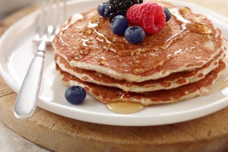 fluffy bran pancakes