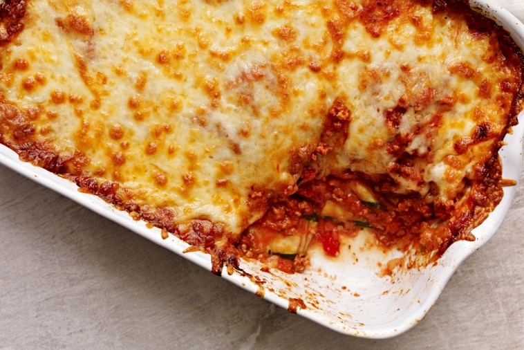 four cheese zucchini lasagna