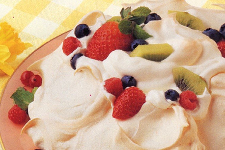 fresh fruit pavlova