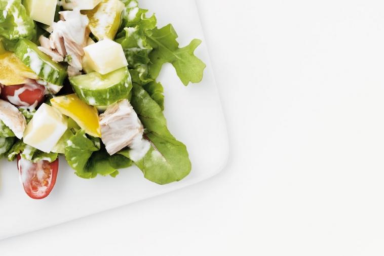 fresh light antipasto tuna salad