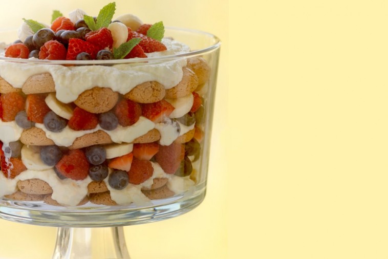 fresh ricotta brunch trifle