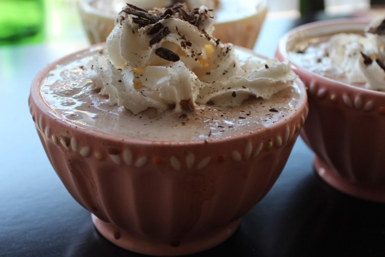 frozen hot chocolate