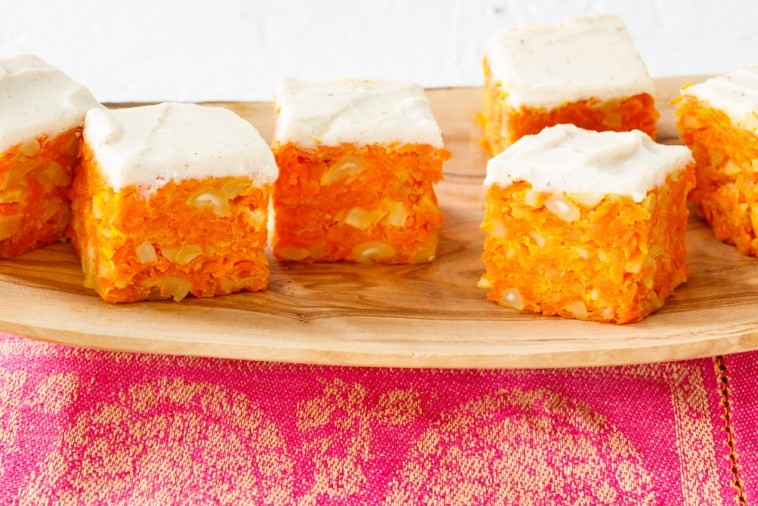 gajrela with mascarpone icing gajrela with mascarpone icing