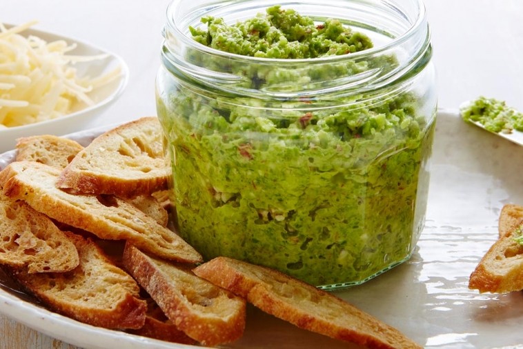 pesto au gouda et aux asperges