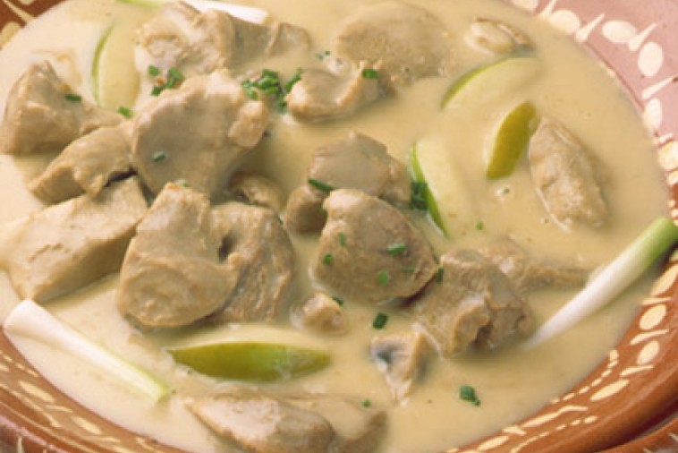 Green Apples Pork Blanquette Canadian Goodness